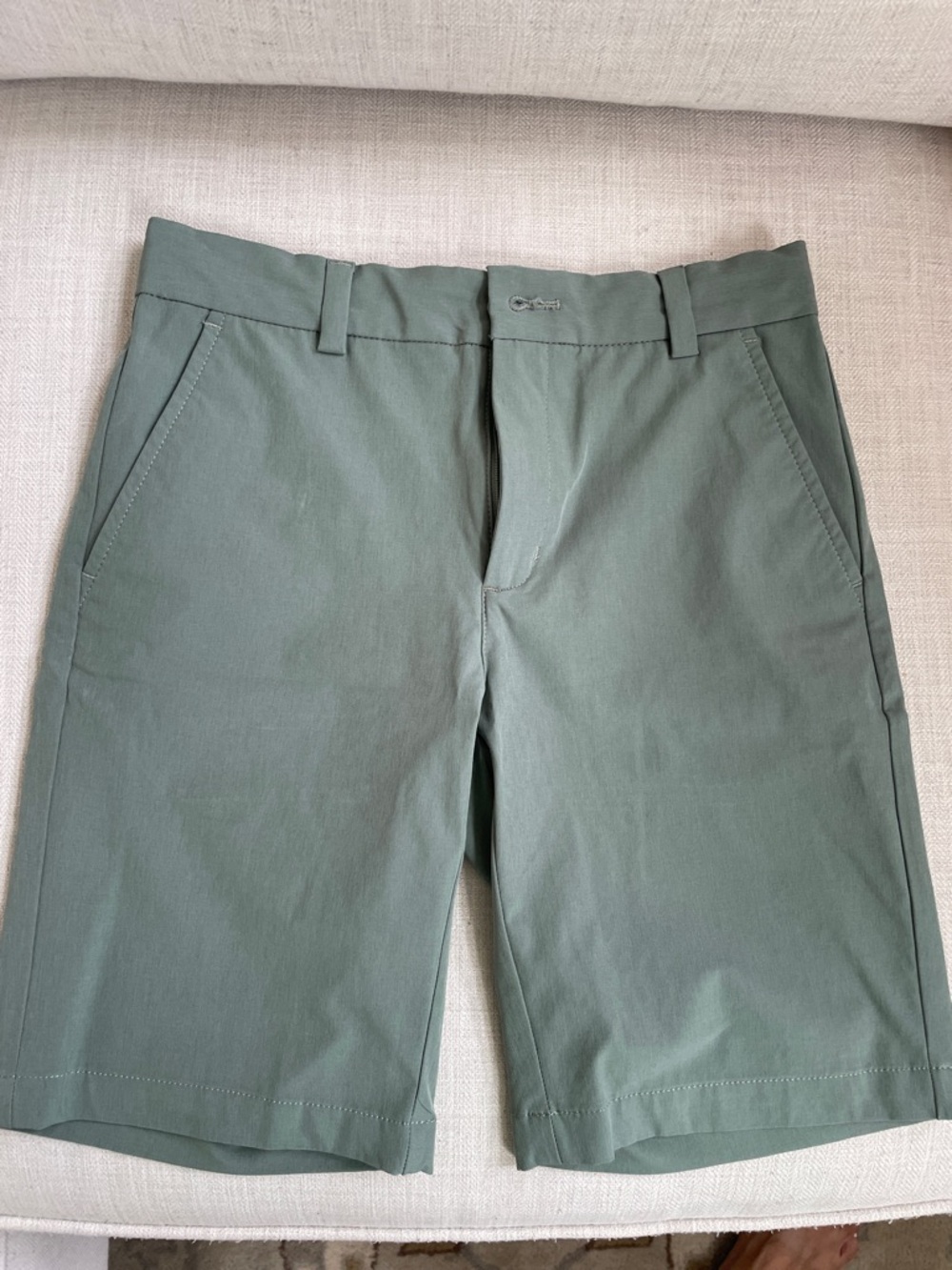Boys Classic Olive Green Shorts